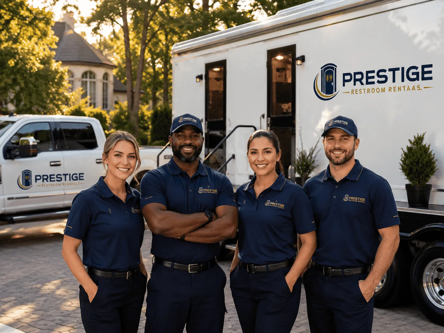 Trusted Luxury Portable Restrooms company in White Heath, IL